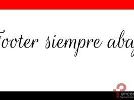 Footer siempre abajo Footer siempre abajo