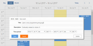 Calendario de eventos en Symfony 3 con dhtmlxScheduler Calendario de eventos en Symfony 3 con dhtmlxScheduler