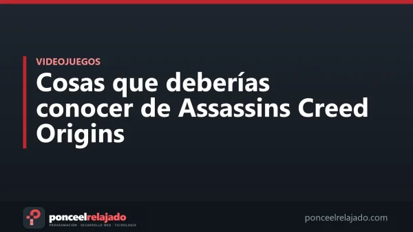 Portada: Cosas que deberías conocer de Assassins Creed Origins