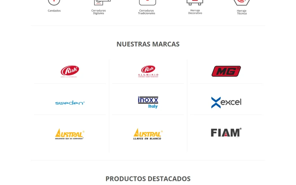 Grupo RISH: sección del sitio