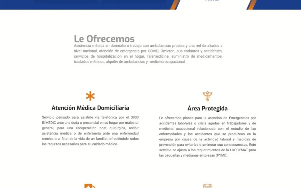 Intermedi: sección del sitio
